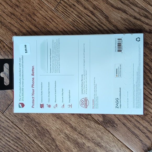 Zagg glass elite + phone screen protector - Picture 2 of 3